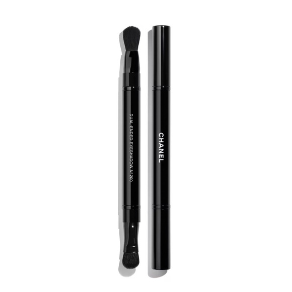 CHANEL Other - CHANEL Dual-Ended Eyeshadow Brush in Black
